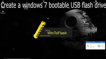 create your bootable windows  7 USB flash