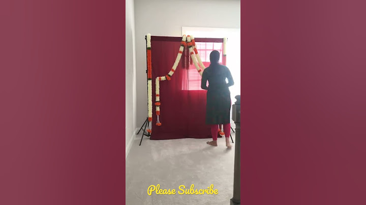 Simple DIY backdrop decor -part 5 | Varalakshmi vratam decor