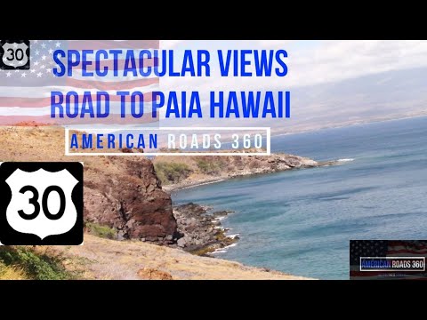 HAWAII SPECTACULAR ROAD TRIP VIEWS TO PAIA WITH RELAXING MUSIC | AMERICAN ROADS 360