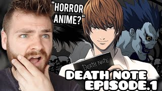 THIS IS SO MESSED UP!! | DEATH NOTE EPISODE 1 | New Anime Fan! | REACTION