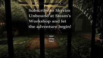 Skyrim Unbound, the best mod for Skyrim