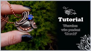 Wire weave pendant tutorial - Meraki