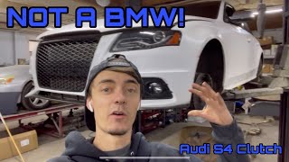 Going Clutch. Audi S4 Clutch replacement!