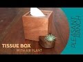 Tissue Box Cover with Sidecar Air Planter Tissue Box Cover with Sidecar Air Planter