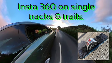 First trail ride on the Onewheel with the Insta 360. I scratched the lens😭