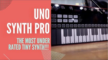 UNO SYNTH PRO DESKTOP IK MULTIMEDIA // The most under rated tiny synth ever! #synth #synthesizer