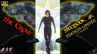 Présentation du STEELBOOK 4K édition LIMITÉE 30e anniversaire de "THE CROW" 🐦‍⬛