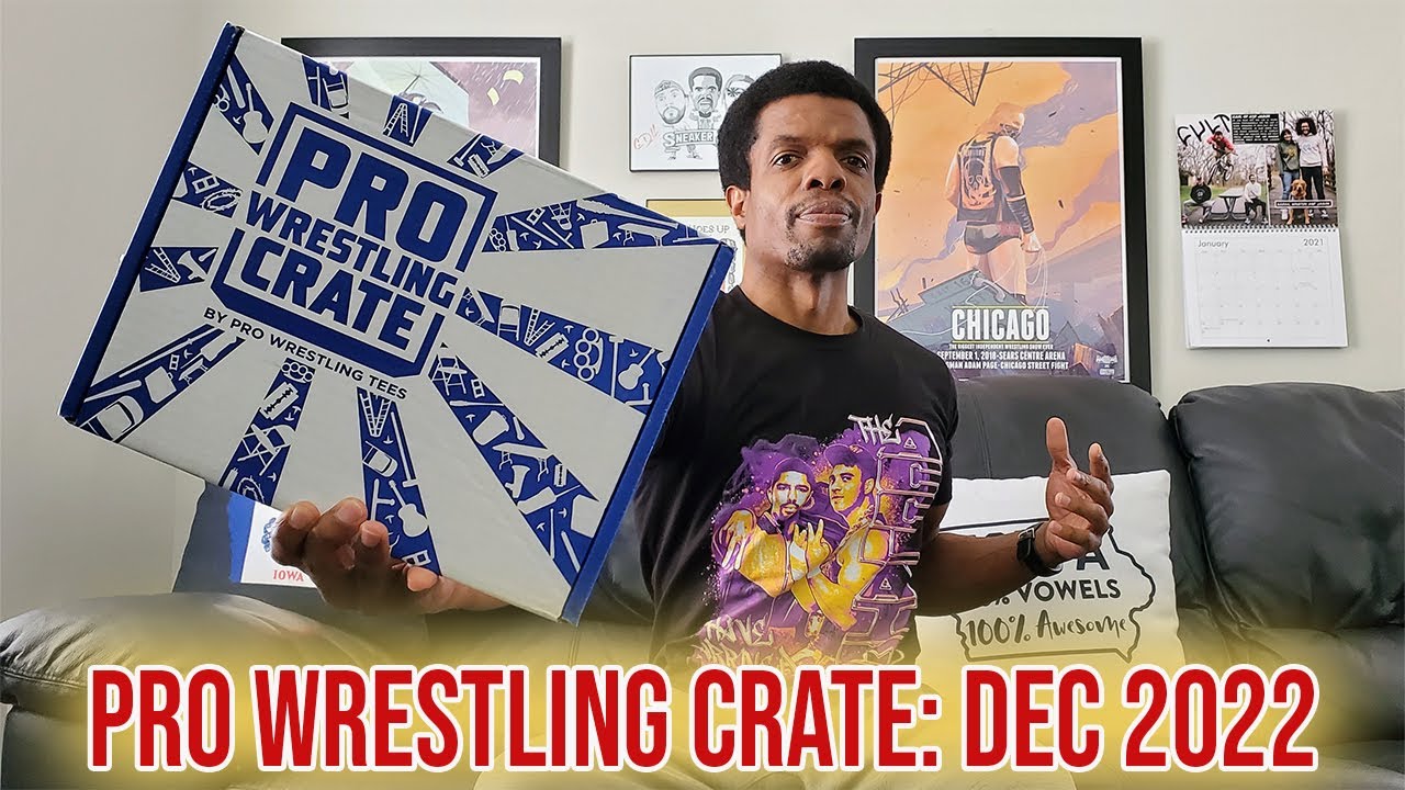 Pro Wrestling Crate December 2022 Unboxing #PWCrate 