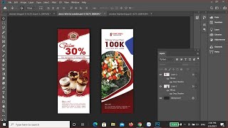Hướng dẫn thiết kế standee ẩm thực bằng Photoshop cách đơn giản và đẹp