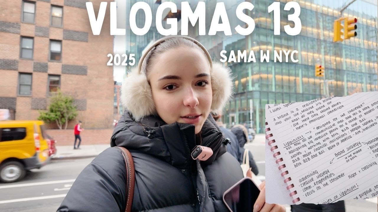 VLOGMAS🇺🇸| moje notatki, jak planować naukę, czemu nie tęsknię za Polską?