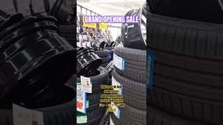 grand opening campaign, visit our shop for a big discount. #hibiki #tamumurata #tire #wheels