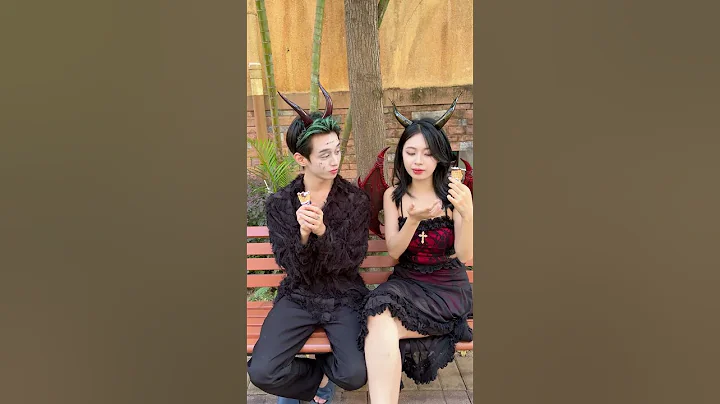 Guano falls onto the joker demon's ice cream #devil #lilith #funny #shorts