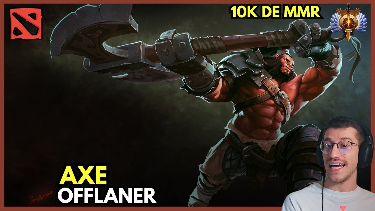 TESTANDO AXE Offlaner!!! 