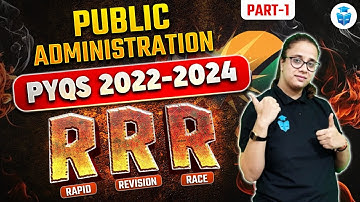 UGC NET Public Administration Previous Year Questions | UGC NET PYQs 2022-24 | Varsha Mam