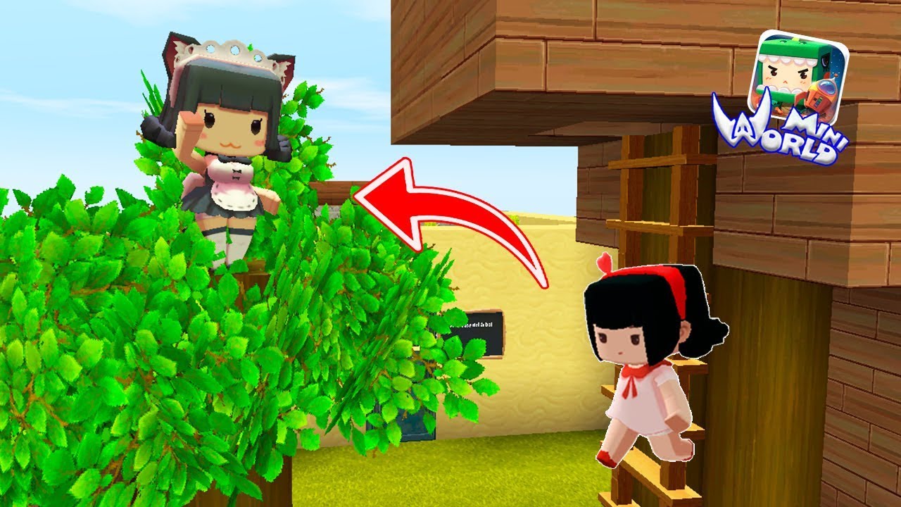 ME PARECIO HABER VISTO UNA LINDA GATITA 🐱😅 - MINI WORLD BLOCK ART