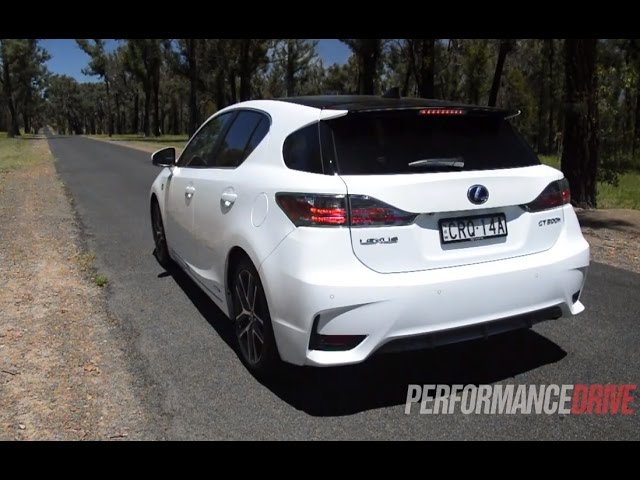 Lexus Ct 0h F Sport 0 100km H Engine Sound Youtube