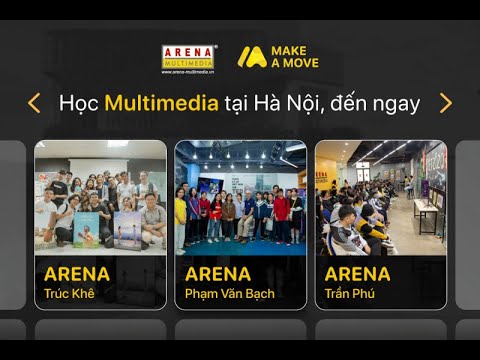 Video Khám phá các cơ sở Arena Multimedia tại Hà Nội | Arena... - youtube