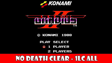 (NES / Famicom) Gradius 2 / グラディウス Ⅱ  - No Death Clear, 1CC ALL via #MiSTerFPGA