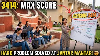 4 intervals. Maximum score. One HARD DP problem! 🤯