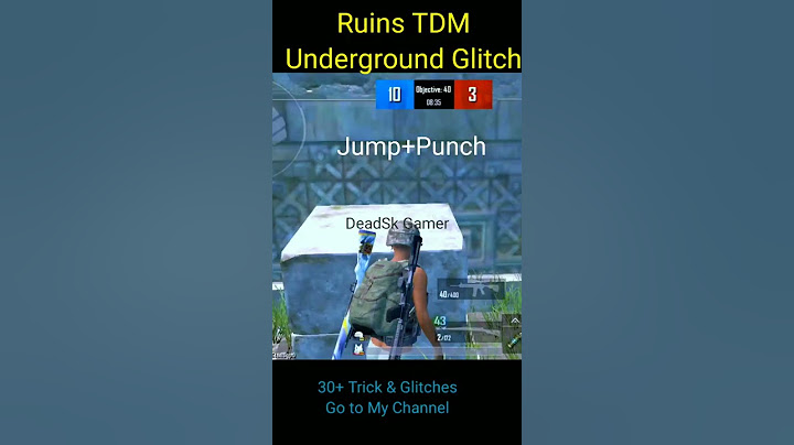 Pubg Lite Ruins TDM Underground Glitch| #shorts #pubglite