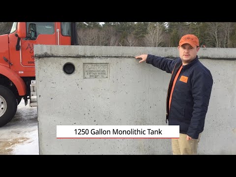 Video: Berapa septic tank 1250 galon?