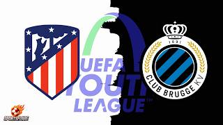 Atletico Madrid 0-4 Club Brugge – UEFA Youth League match Score &amp; Commentary