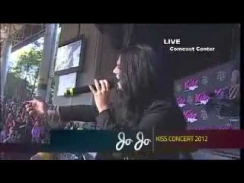 JoJo -  Disaster (Live  At Kiss Concert 2012)