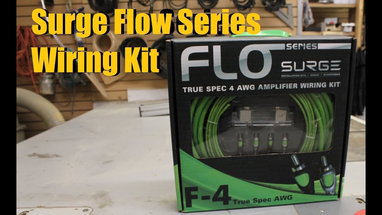4 Gauge, 1,600 Watts Surge Installer Series Amp Installation Kit