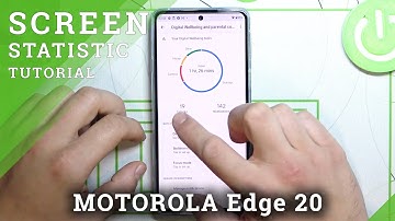 How to Check Your Activity in MOTOROLA Edge 20 – Number of Apps Opened Each Day