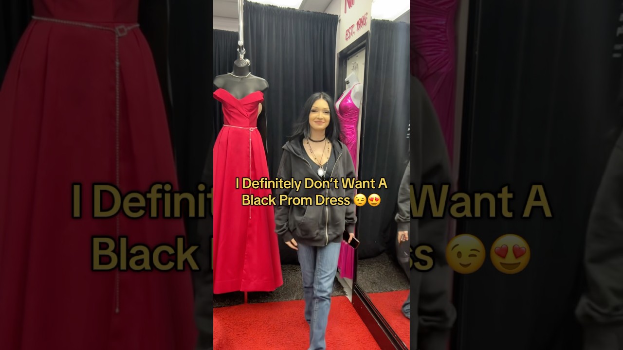 The Black Prom Dress That Stole The Show 