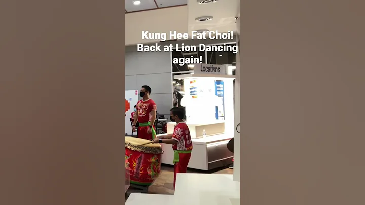 Back to Lion Dance Drumming! Kung Hee Fat Choi!