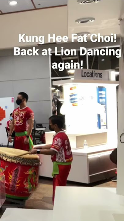 Back to Lion Dance Drumming! Kung Hee Fat Choi!