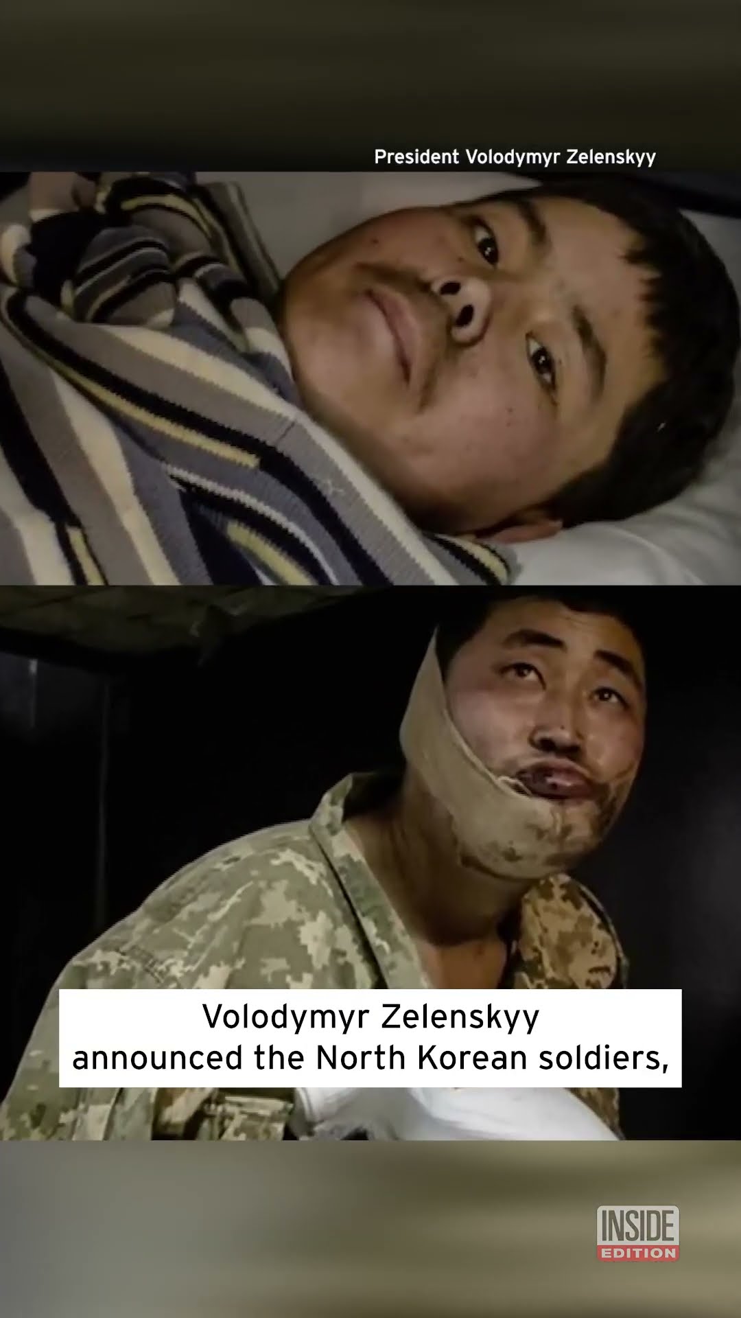 Ukraine Captures North Korean Soldiers Fighting With Russian Forces #shorts