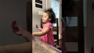 U look like Tina Turner… No, I, I,I, not Tina …😂🤷 #fypシ #funny #toddlerssongs #lol