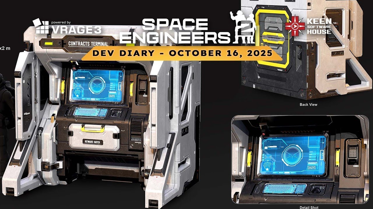 Space Engineers - Mareks Dev Diary - YouTube
