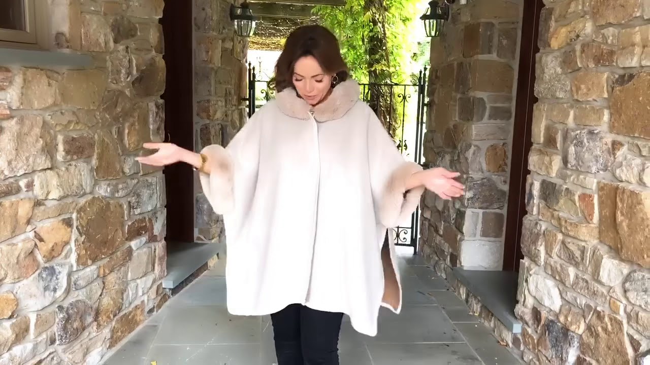 adding fur trim to a hood