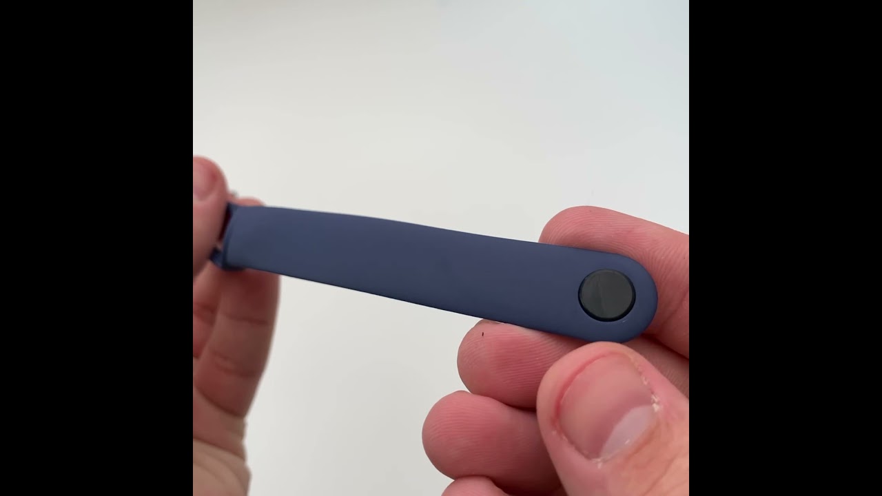 OneLounge Blue Silicone Strap for Xiaomi Mi Band 5 | 6