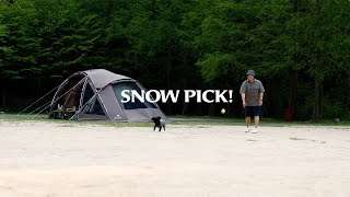Snow Pick! 반려견과 함께하는 캠핑 (제카, 랙소토, 도그코트, 멀티펑션테이블 오픈대나무)