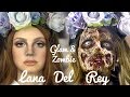 Lana Del Rey Zombie Makeup transformation