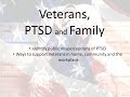 Veterans PTSD and Family