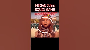 M3gan joins squid game #short #m3gan #m3gandance #squidgame