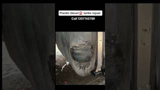 plastic diesel tanks repair #walding
