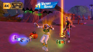 Fortnite "Zero Build" Squads Wins Gameplay 4K PC (NEW! Chapter 6)