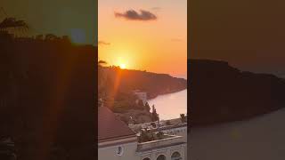 Sunset at the Bella Vista hotel Sorrento