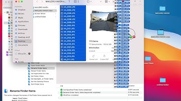 HOW TO BATCH RENAME AND BATCH RESIZE IN AUTOMATOR