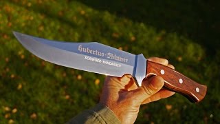 Hubertus Skinner Jagd-Messer Integral-Bowie-Knife Solingen Germany Linder Rocky-Mountain-Bowie