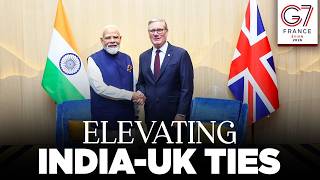 LIVE: PM Modi holds a meeting with UK PM Keir Starmer