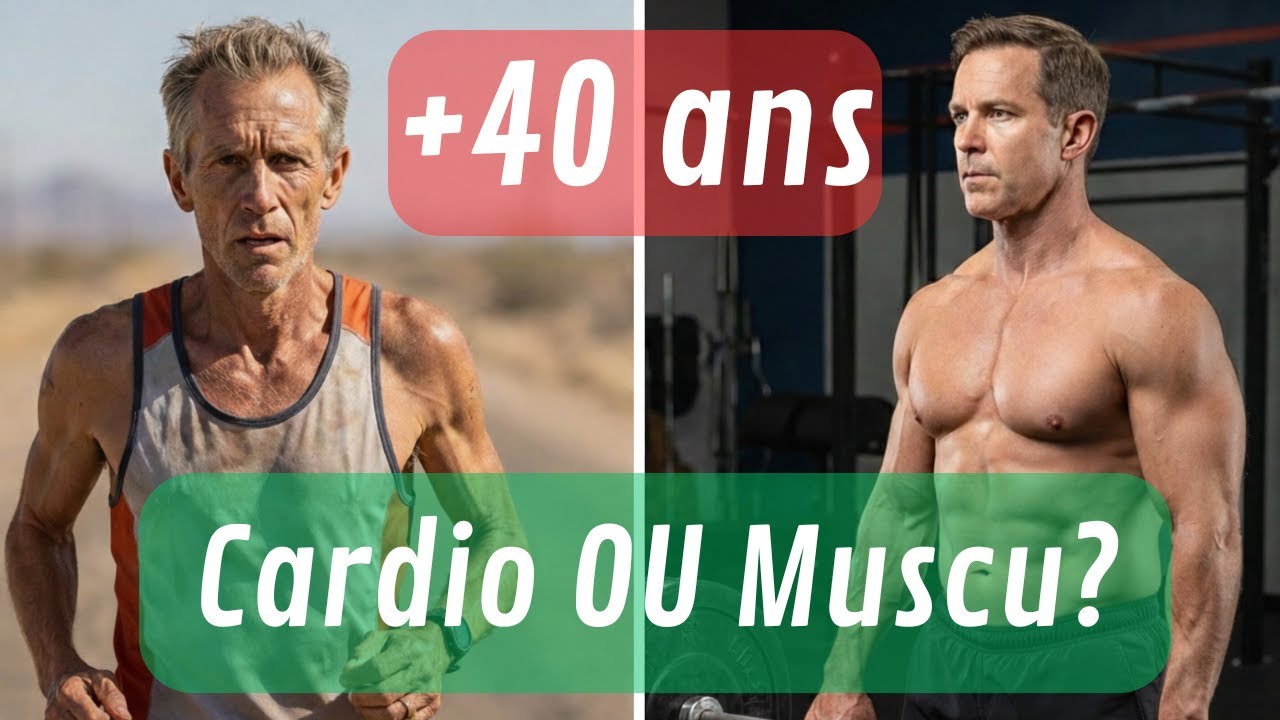 Après 40 ans : cardio ou muscu ?