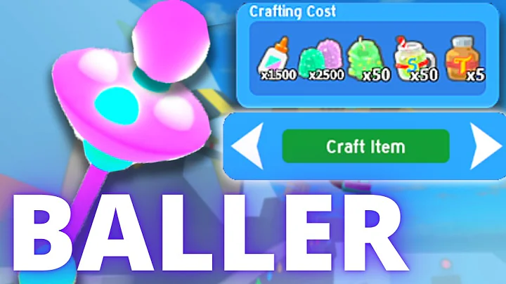 How I Crafted The GummyBaller in Roblox Bee Swarm Simulator