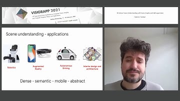 "3D Indoor Scene Understanding with Scene Graphs and..." Prof. Federico Tombari (VISIGRAPP 2021)